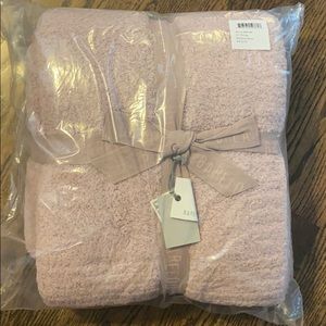 Barefoot Dreams CozyChic throw antique rose